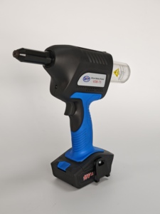 Pistolet à rivets électrique ultra-portable Vit-w Vdb-75, batterie lithium légère et étanche, adapté aux cadres en aluminium. - Product Image 5