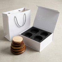 Couvercle en bois de noyer personnalisé avec anneau en silicone hermétique, gravé, pour pots de grande et petite taille, couvercle de rangement en bois, vente en gros, fourniture OEM