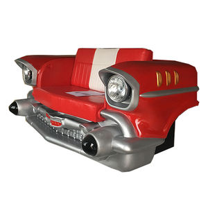 Quirky विंटेज कार के आकार का सोफे लाउंज कार सोफे गृह सजावट रेस्तरां बार होटल डिनर बूथ सोफे - Product Image 3