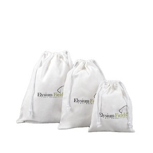 Bolsas de Tela de Algodón Reciclables al por Mayor, Bolsas de Muselina Orgánica para Compras, Bolsas para Regalos de Bodas y Fiestas - Product Image 4