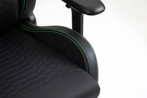 Cojines de espuma de alta densidad de cuero sintético multicapa Razers <span class=keywords><strong>Iskur</strong></span> Gaming Chair Game Chair con cojín para la cabeza de espuma viscoelástica - Product Image 5