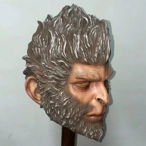 Wukong หน้ากากยางสำหรับตัวละครในเกมฮาโลวีน, หน้ากากลิงเล่นเกม - Product Image 4