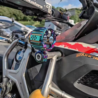 Projecteur antibrouillard étanche en aluminium durable pour Ducati pour Harley pour Honda Motorcycles Off-Road Adventure