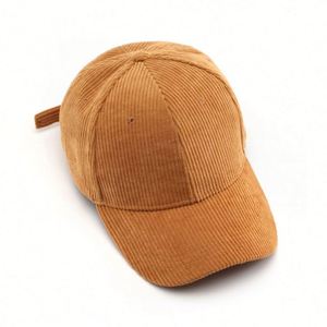 Gorras de Béisbol Clásicas de Pana con Logotipo Personalizado, Gorra de Perfil Bajo Estilo Vintage con Hebilla Ajustable, Regalos Promocionales - Product Image 3