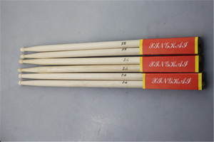 Baquetas de <span class=keywords><strong>madera</strong></span> de arce 5A 5B 7A, accesorios musicales profesionales, al por mayor, OEM, baquetas personalizadas - Product Image 6