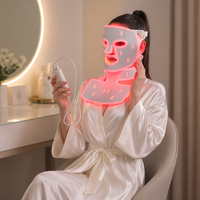 Thérapie par lumière LED pour le visage 3 en 1, puce LED 630nm 415nm 830nm, thérapie par lumière rouge infrarouge LED