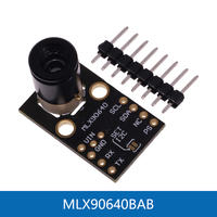 MLX90640 Module de caméra Capteur de température d'image thermique 32x24 IR Infrared Array Thermometric Dot Matrix 32*24 Module de capteur