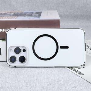 Zeniqeen OEM, Aleación de Aluminio Magnética Resistente para Funda de 15 Pro Max con Soporte de Anillo Magnético ZYQ-Metal-005 - Product Image 6