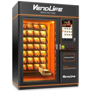 Aliments chauds Snacks chauds Distributeur automatique de nourriture Distributeur automatique de boîte à lunch avec système de levage - Product Image 1