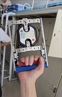 Dinamometer Genggaman Tangan Digital 300kg dengan Lebar Genggaman yang Dapat Disesuaikan, Rel Pemandu Bola, Penguji Kekuatan Tangan untuk Tes Latihan Genggaman