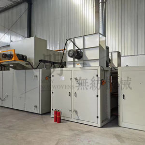 Trung Quốc nhà máy chất lượng cao bền cao hiệu quả không dệt cao cấp có thể giặt Bộ lọc không khí cuộn làm dòng máy - Product Image 2