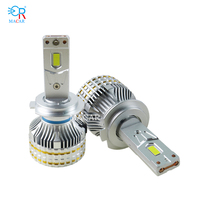 Lampu LED MACAR M55 H7 Daya Tinggi 170W 32000LM Bohlam Lampu Depan Mobil 24V Canbus H4 H7 H8 H9 H11 HB4 Led Kondisi Baru