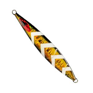 Gabarit en métal coulé à pas lent Jig60g 80g 120g 180g cuillère à lancer à terre leurre de pêche en eau salée appât artificiel de gabarit d'abeille lente - Product Image 1