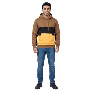 Sweat à capuche en cachemire pur personnalisé pour homme, pull à double couche en laine épaisse, sweat à capuche en cachemire décontracté, sweat à capuche avec chapeau - Product Image 1