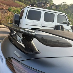 Alerón trasero <span class=keywords><strong>de</strong></span> fibra <span class=keywords><strong>de</strong></span> carbono <span class=keywords><strong>de</strong></span> primera calidad <span class=keywords><strong>para</strong></span> Mercedes-Benz AMG GTC convertible <span class=keywords><strong>de</strong></span> dos puertas, modelo 2015+, <span class=keywords><strong>de</strong></span> doble capa y gran tamaño. - Product Image 5