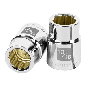 Boîte de 3 douilles à 12 points de 13/16 po, entraînement 3/4 po, TRUPER - Product Image 1