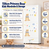 Armoire de rangement pour vêtements d'enfants en gros, avec compartiments et roulettes, pour chambre à coucher