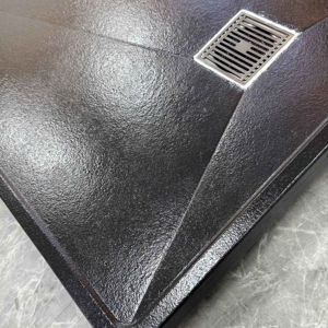 Salle de bain d'hôtel Nouveau design de sol de <span class=keywords><strong>douche</strong></span> Plateau en pierre et cabines de <span class=keywords><strong>douche</strong></span> Lavabo - Product Image 2