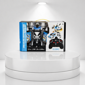 Nouveauté Voiture Transformable <span class=keywords><strong>RC</strong></span> 27 MHz 6 Canaux, Voiture <span class=keywords><strong>RC</strong></span> pour Enfants, Jeu Intérieur et Extérieur - Product Image 4