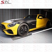 Garde-boue avant en fibre de carbone sèche SPC pour Benz AMG GT GTS Prepreg Garde-boue avant ventilé en fibre de carbone pour AMG GT GTS 2015-2023 Kit de carrosserie