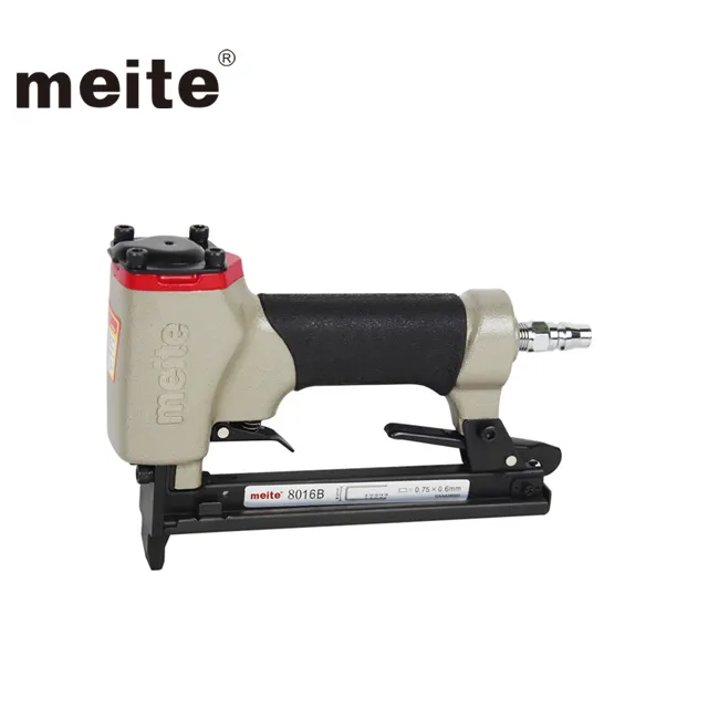 MEITE 21GA. 1/2" CR. Fine Wire air upholstery Stapler 8016B factory direct sales staple gun for furniture and bedding