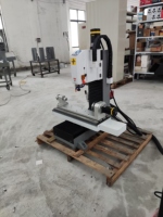 Fresadora CNC Vertical de Hierro Fundido Completo 4020 de 3/4/5 Ejes, Máquina de Grabado y Corte de Acero, 1.5/2.2/3.5KW, Eje Z 300mm