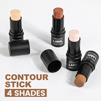 Barra de Contorno e Iluminador 2 en 1 Personalizada, Color y Fragancia a Medida, No Comedogénica, Marca Privada, Maquillaje Profesional 3D