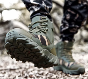 Botas de Desierto TSB33 TSB34 Color Caqui y Negro, Camuflaje Selva, Transpirables, con Cierre, Tallas Variadas, Venta al Por Mayor, para Caza - Product Image 5