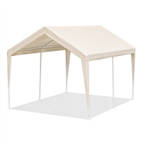 Abri de voiture extérieur robuste en acier, abri de jardin portable, auvent de garage moderne, abri de stockage de voiture pour la vente en gros