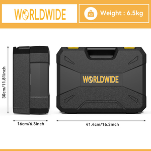 Juego de Herramientas de 328 Piezas, Caja de Herramientas con Cajón de Almacenamiento, Acero al Carbono, Polipropileno, Llave Hexagonal para Reparaciones del Hogar, Automóviles, Bricolaje y Uso General - Product Image 6