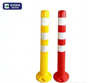 Dissuasore Stradale a Molla da 75 cm (30 Pollici) in Plastica TPU Flessibile, Riflettente ed Elastico, Attrezzatura di Sicurezza per Parcheggi - Product Image 1