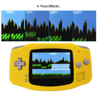 Kit d'écran LCD IPS V5 Hispeedido, rétroéclairé, 720x480 pixels, pour Game Boy Advance GBA avec coque.