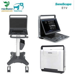 Ecógrafo Veterinario E1V 3D/2D Blanco y Negro Portátil con Pantalla de 15.6 Pulgadas, Transductor Lineal Endocavitario L741V USB E1V Sonoscap - Product Image 2