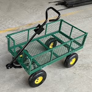 รถเข็นเหล็กตาข่ายสำหรับสวนกลางแจ้ง350กก. รถเข็นสำหรับเนอสเซอรี่รถเข็น TC1840A สำหรับสนาม - Product Image 5