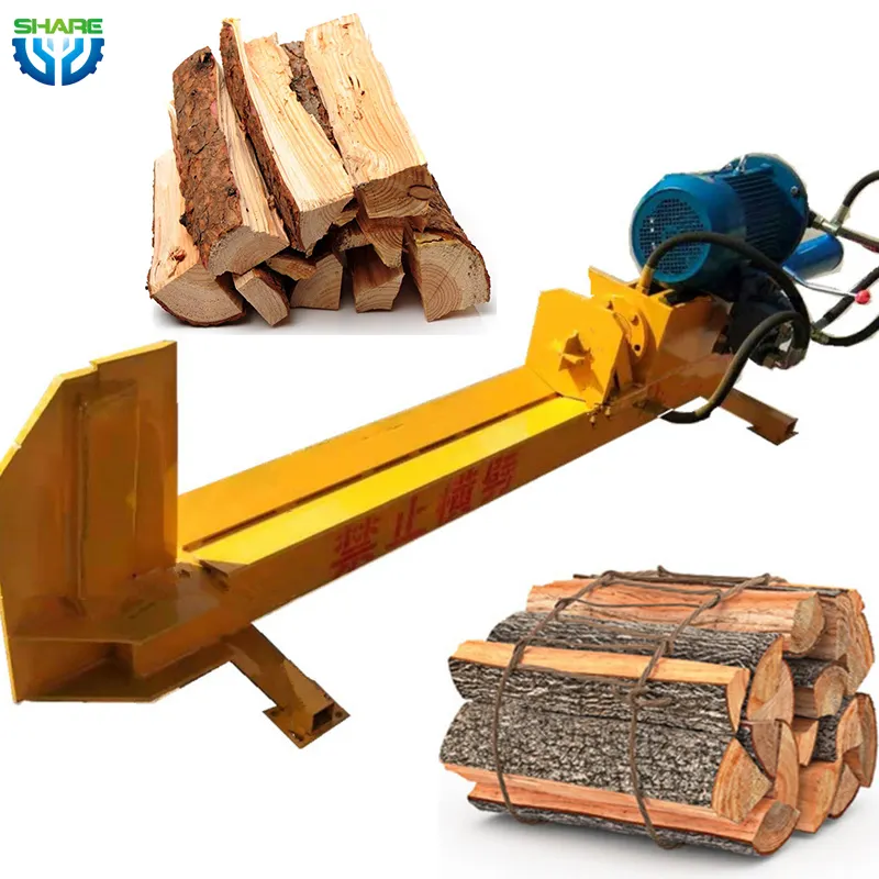 Tự động hóa củi tách máy Splitter gỗ bản ghi cắt 7ton điện splitter Hướng dẫn sử dụng log Splitter điện