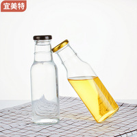 Sans BPA pour le sport Soda Pop Bouteille de boisson gazeuse Sparking Water Soda Verre avec couvercle inviolable 8oz 12oz 16oz350ml 500ml