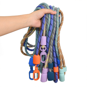 Correa de nailon personalizada de alta resistencia, correa de lujo para perros, servicio para mascotas, correa de perro de cuerda de diseñador de Color de poliéster - Product Image 1