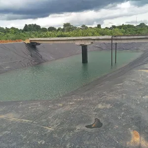 Geomembrane Pond Liner Shrimp farm Pond Liner HDPE Plastic Roll for Fish Shrimp pond HDPE Liner Suppliers