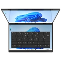 Nouvel Ordinateur Portable de Poche OEM 2026 à Double Écran 10,5 pouces, Intel N95, Ultra Mince, pour Affaires et Voyages, PC Portable Rotatif à 360°