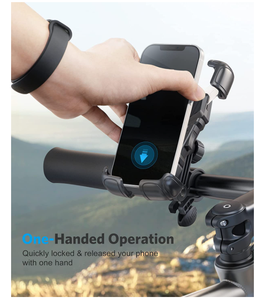 Supporto Universale per Smartphone da Bicicletta in ABS di Alta Qualità, Rotazione a 360 Gradi, Flessibile e Portatile per Dispositivi da 4-7 Pollici - Product Image 4