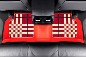Alfombrillas de Lujo Hechas a Medida para <span class=keywords><strong>Audi</strong></span> <span class=keywords><strong>Q3</strong></span> - Doble Capa con Cuero Genuino y Nano Felpa, que Desprenden una Elegancia Extraordinaria - Product Image 1
