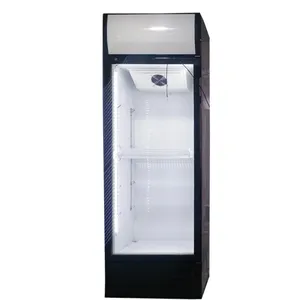 Pantalla de energía vertical para bebidas de Pepsi, refrigerador para bebidas frías a la venta