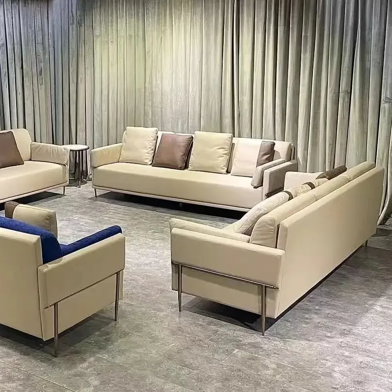 Sıcak satış Modern oturma odası mobilya tasarımı koltuk takımları tasarımlar Modern kanepe seti oturma odası mobilya için