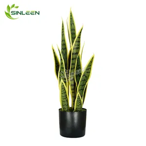 Kunstmatige Nep Decoratie Woonkamer Mini Real Touch Moderne Kantoorboom Decor Sansevieria Slangenplant