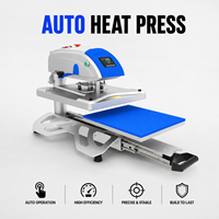Presse à Chaud Électrique Automatique pour T-Shirts, 40x50 cm, Type Coulissant (Swing-Away)