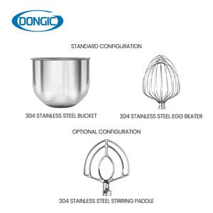 220v חשמל מזון 7l ערבוב מזון ערבוב אדים מסחרי פלנטרי מסחרי כולל ציוד קייטרינג - Product Image 4