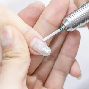 Fraise à ongles en céramique <span class=keywords><strong>de</strong></span> haute qualité, forme <span class=keywords><strong>de</strong></span> barillet, outil <span class=keywords><strong>de</strong></span> manucure, pédicure, nettoyage des cuticules, fraise conique personnalisée 4XC, fraise électrique pour ongles - Product Image 1