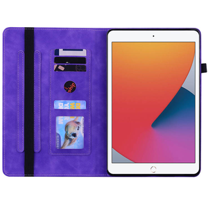 Étui portefeuille en cuir PU avec <span class=keywords><strong>coque</strong></span> <span class=keywords><strong>de</strong></span> <span class=keywords><strong>protection</strong></span> à fente <span class=keywords><strong>pour</strong></span> carte <span class=keywords><strong>pour</strong></span> <span class=keywords><strong>Apple</strong></span> iPad 5 6 7 8 universel 9.7 pouces housse <span class=keywords><strong>de</strong></span> téléphone <span class=keywords><strong>pour</strong></span> <span class=keywords><strong>tablette</strong></span> - Product Image 2