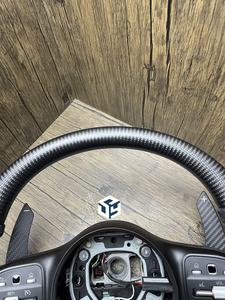 Volante de Fibra de Carbono Personalizado para Mercedes Benz GLK GLC <span class=keywords><strong>A180</strong></span> A260 C200 C260 E200 E260 E300 W204 W212 Específico para el Vehículo - Product Image 2
