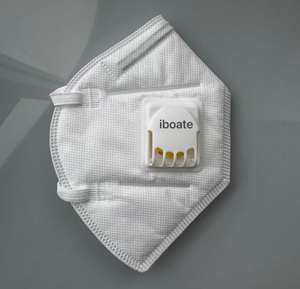 قناع واقي لغبار الوجه يمكن التخلص منه صمام مطوي قناع جسيمات لحماية الجهاز التنفسي - Product Image 3